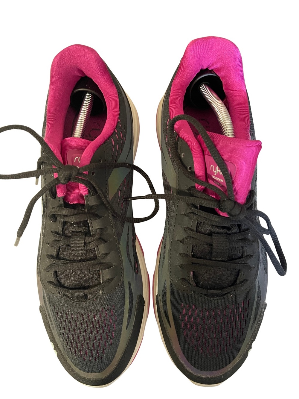 Ryka Devotion Plus 2 Black and Hot Pink Women's performance Athletic Sneakers - Picture 5 of 8